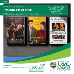 Ciclo: «Irlanda en el cine» (PRESENCIAL)
