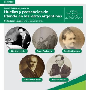 Seminario: «Huellas y presencias de Irlanda en las letras argentinas» (D. V. No.122/25)