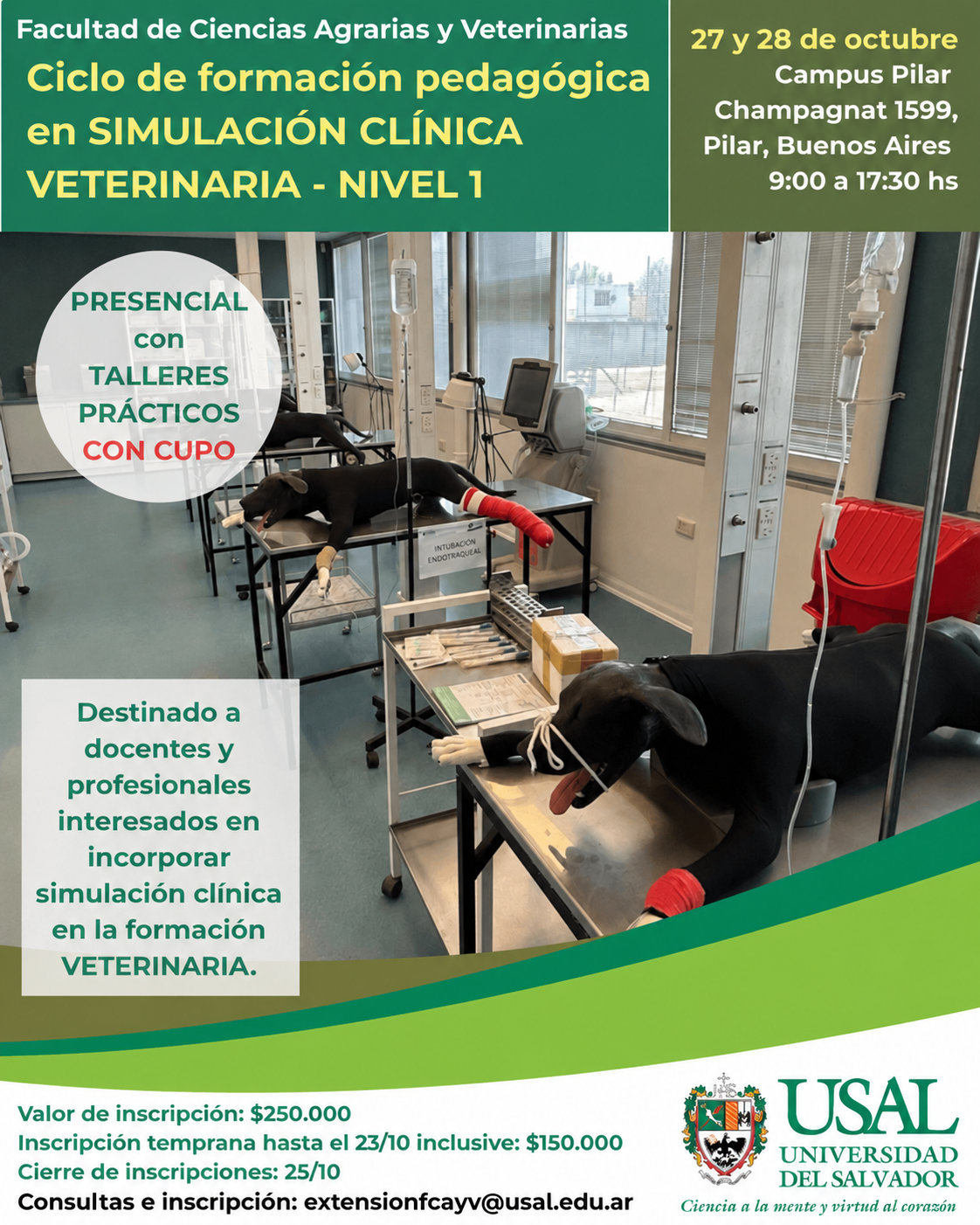 Simulación Clínica Veterinaria Nivel 1